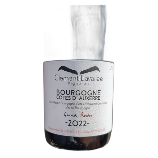 Bourgondië Bourgogne Côtes d'Auxerre Clément Lavallee Grand Roche 2022