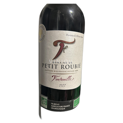 Languedoc Không được chỉ định Domaine Petit Roubié Fontenille 2022