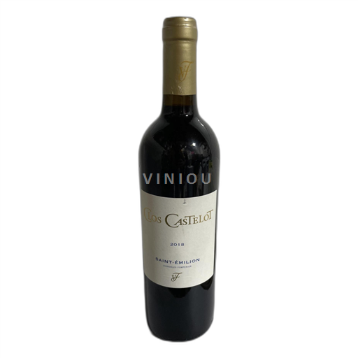Burdeos Saint-Émilion Clos Castelot 2018