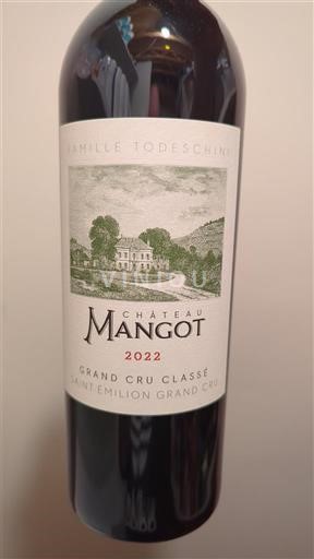 Bordeaux Saint-Émilion Grand Cru Grand Cru Château Mangot 2022