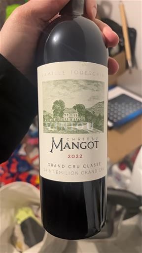 Bordeaux Saint-Émilion Grand Cru Grand Cru Château Mangot 2022