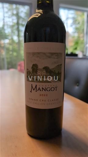 Burdeos Saint-Émilion Gran Cru Grand Cru Château Mangot 2022