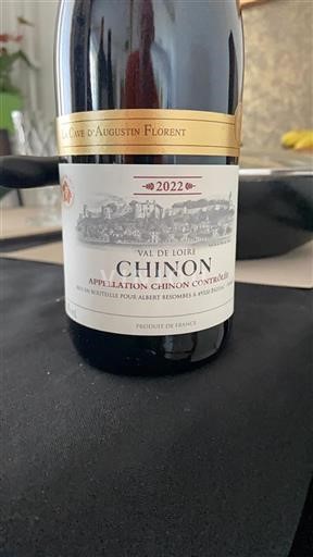 Valle del Loira Chinon Albert Besombes La Cave d'Augustin Florent 2022
