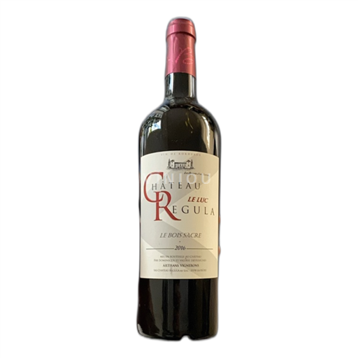 Vin Rouge sec Le Bois Sacré Regula 2016 France Bordeaux AOC