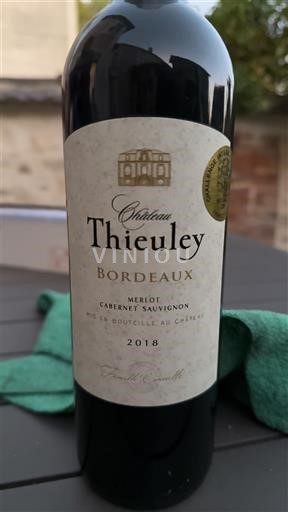 Bordeaux Château Thieuley 2018
