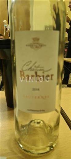 Bordeaux Sauternes Château Barbier 2016