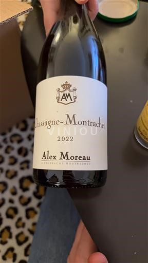 Borgonha Chassagne-Montrachet Alex Moreau 2022