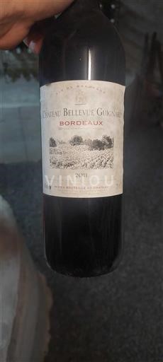 Burdeos Bordeaux Château Bellevue Guignard 2011