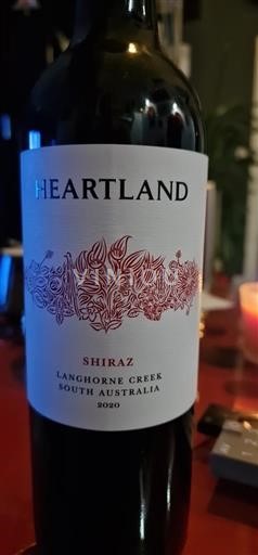 Australia Meridional Langhorne Creek Heartland Shiraz 2020