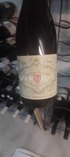 Vin Rouge sec Cuvée du Rozellier Moillard-Grivot 2022 France Bourgogne AOC