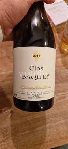South West Côtes-du-Marmandais Elian Da Ros Clos Baquey 2019