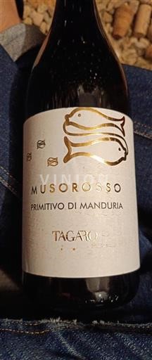 Apulia Primitivo di Manduria Tagaro Musorosso 2019