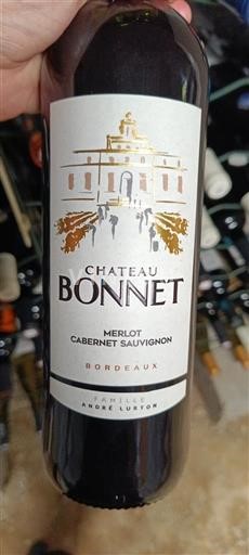 Vin Rouge sec Château Bonnet 2021 France Bordeaux AOC