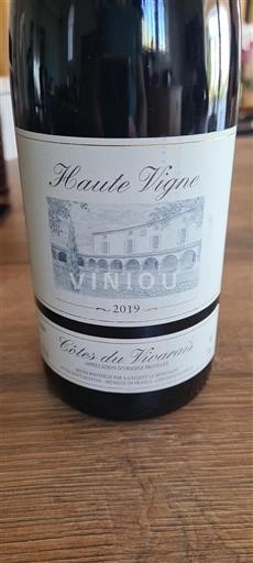 Rona dolina Côtes-du-Vivarais Haute Vigne 2019