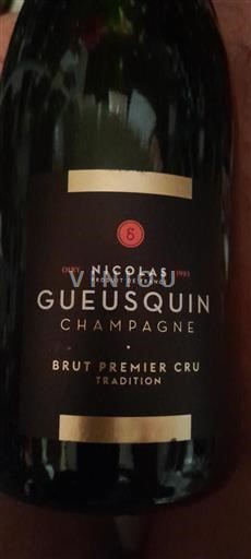 Champagne Premier Cru Nicolas Gueusquin Tradition Icke årgångsbetecknad