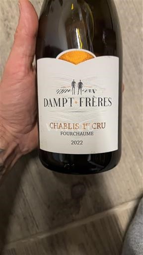 Bourgogne Không được chỉ định Premier Cru Dampt Frères Fourchaume 2022