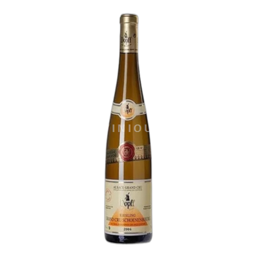 Vin Blanc sec Grand Cru Schoenenbourg Dopff au Moulin 2010 France Alsace Riesling AOC Grand Cru