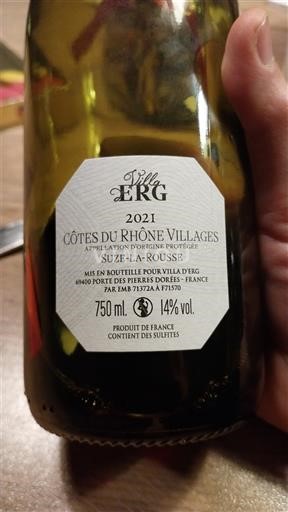 Vallée du Rhône Villa ERG 2021