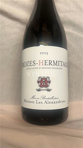 Thung lũng Rhône Crozes-hermitage Maison les Alexandrins 2023