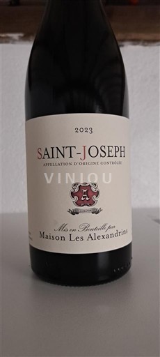 Thung lũng Rhône Saint-Joseph Maison Les Alexandrins 2023