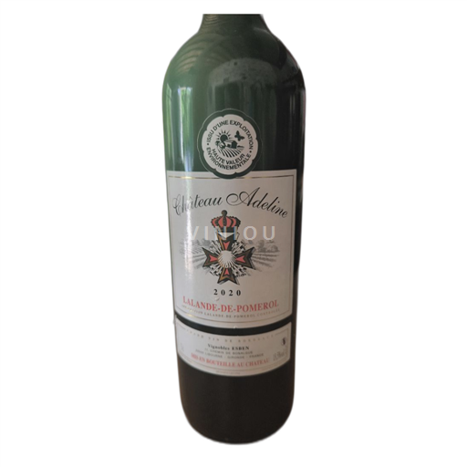 Bordeaux Lalande-de-Pomerol Château Adeline 2020