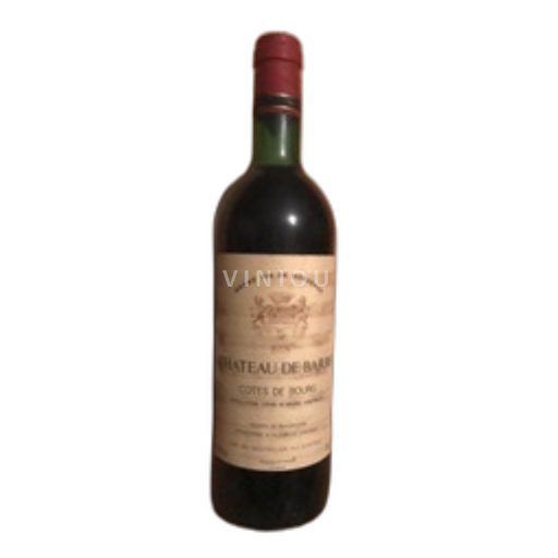 Bordeaux Côtes-de-bourg Château Barbe 1978