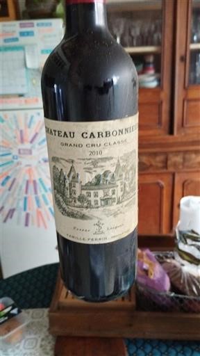 Burdeos Pessac-Léognan Grand Cru Château Carbonnieux 2010