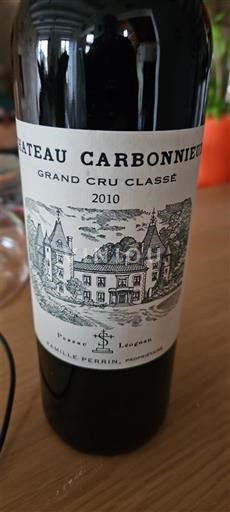 Bordeaux Pessac-Léognan Grand Cru Classé Château Carbonnieux 2010