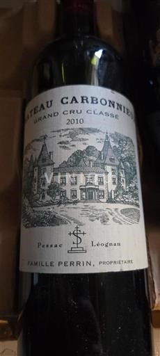 Burdeos Pessac-Léognan Grand Cru Classé Château Carbonnieux 2010