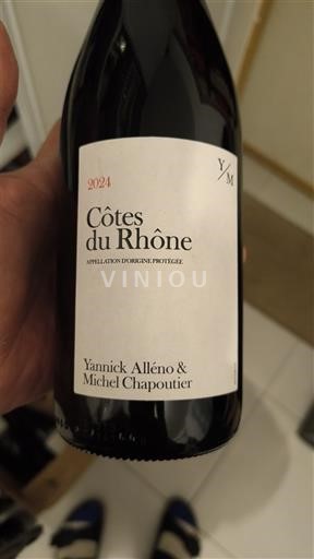 Údolí Rhôny Côtes-du-Rhône Yannick Alléno & Michel Chapoutier 2024