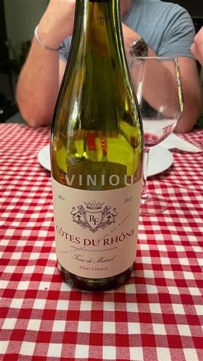 Vallée du Rhône Côtes-du-rhône Rémy Ferbras 2017