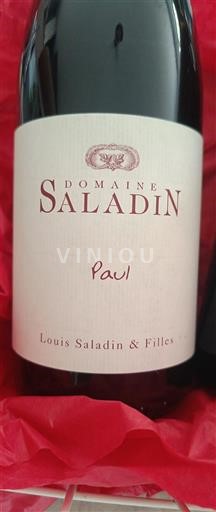 Thung lũng Rhône Côtes-du-rhône Domaine Saladin Paul 2021