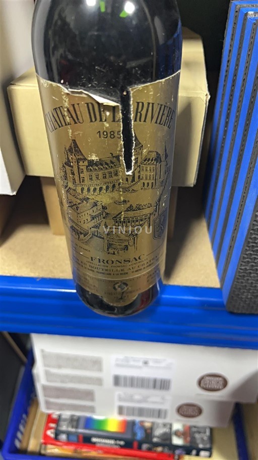Bordeaux Fronsac Château La Rivière 1985