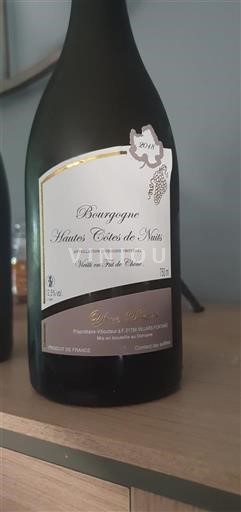 Burgundija Hautes Côtes de Nuits Yves Bazin 2018