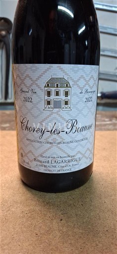 Burgundija Chorey-lès-Beaune Bernard Lagarrigue 2022
