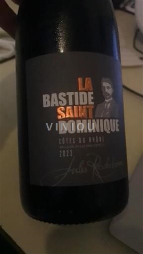 Thung lũng Rhône Côtes-du-rhône La Bastide Saint Dominique Jules Rochebonne 2023