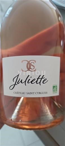 Vale do Ródano Costières de Nîmes Château Saint Cyrgues Juliette Não Sazonado