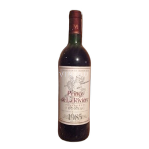 Bordeaux Fronsac Prince de la Rivière 1985