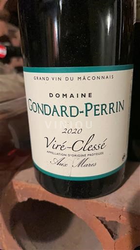 Burgund Viré-clessé Domaine Gondard-Perrin Aux Mares 2020