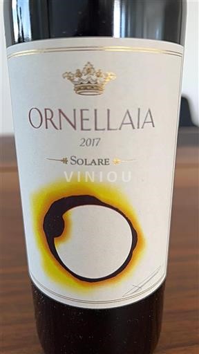 Toskana Bolgheri Ornellaia Solare 2017