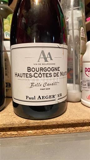 Burgundy Unspecified Paul Aegerter Belle Canaille Non-Vintage