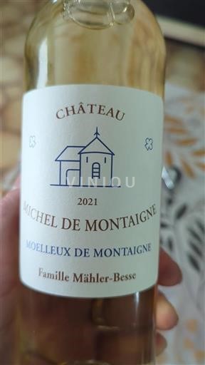 Bordeaux Không được chỉ định Château Michel de Montaigne Moelleux de Montaigne 2021
