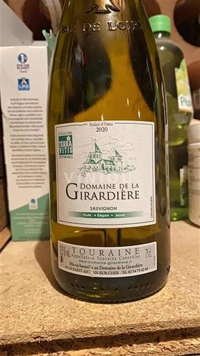 Loire-dalen Touraine Domaine La Girardière Sauvignon 2020