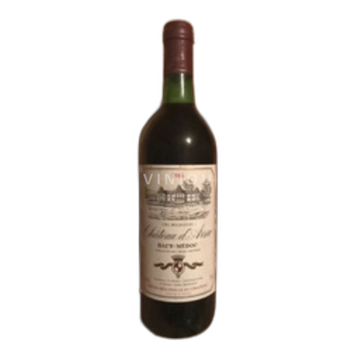 Bordeaux Haut-Médoc Château Arsac Cru Bourgeois  1986