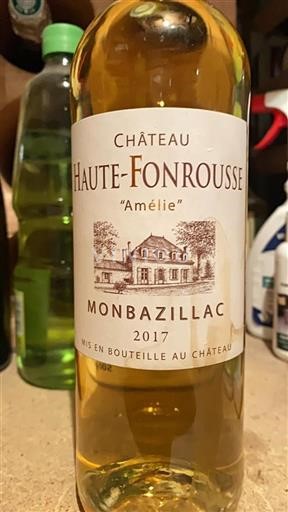 Sud-Ovest Monbazillac Château Haute-Fonrousse Amélie 2017