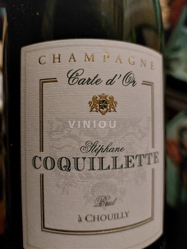 Champagne Sâm-panh Stéphane Coquillette Carte d'Or Không niên vụ