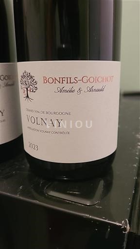 Burgundi Volnay Bonfils-Goichot Amélie & Arnauld 2023