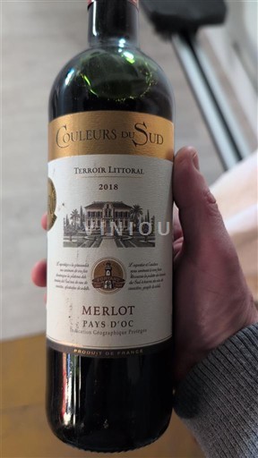 Linguadoca e Rossiglione Paese d'Oc Couleurs du Sud Terroir Littoral 2018
