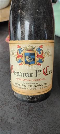 Bourgogne Ikke specificeret Premier Cru Rémi de Foulanges 1986