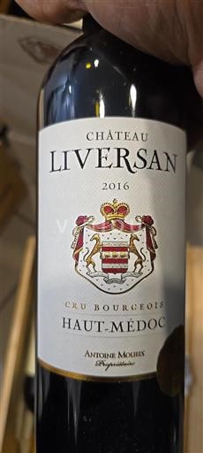 Bordeaux Haut-Médoc Cru Bourgeois Château Liversan 2016